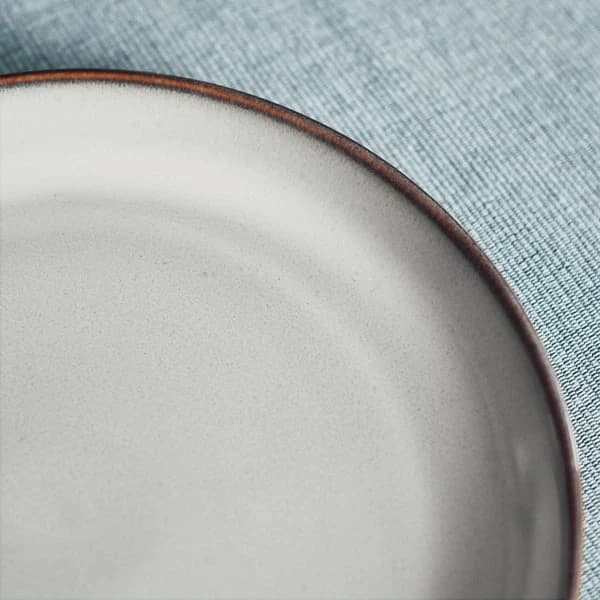 Side plate, dark grey, 20 cm