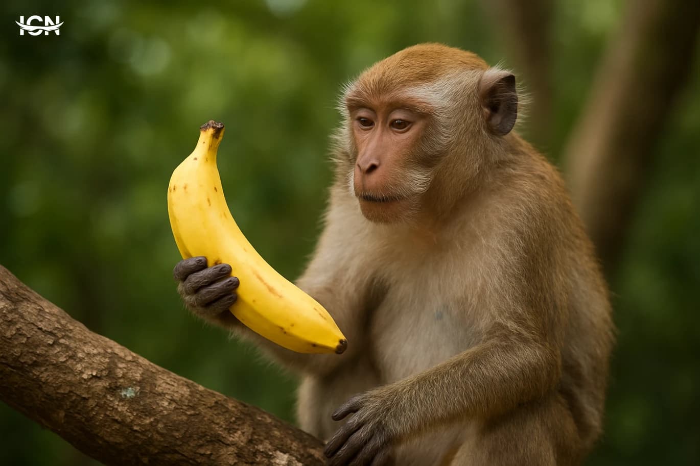 The monkey and the cunning banana: a story every day
