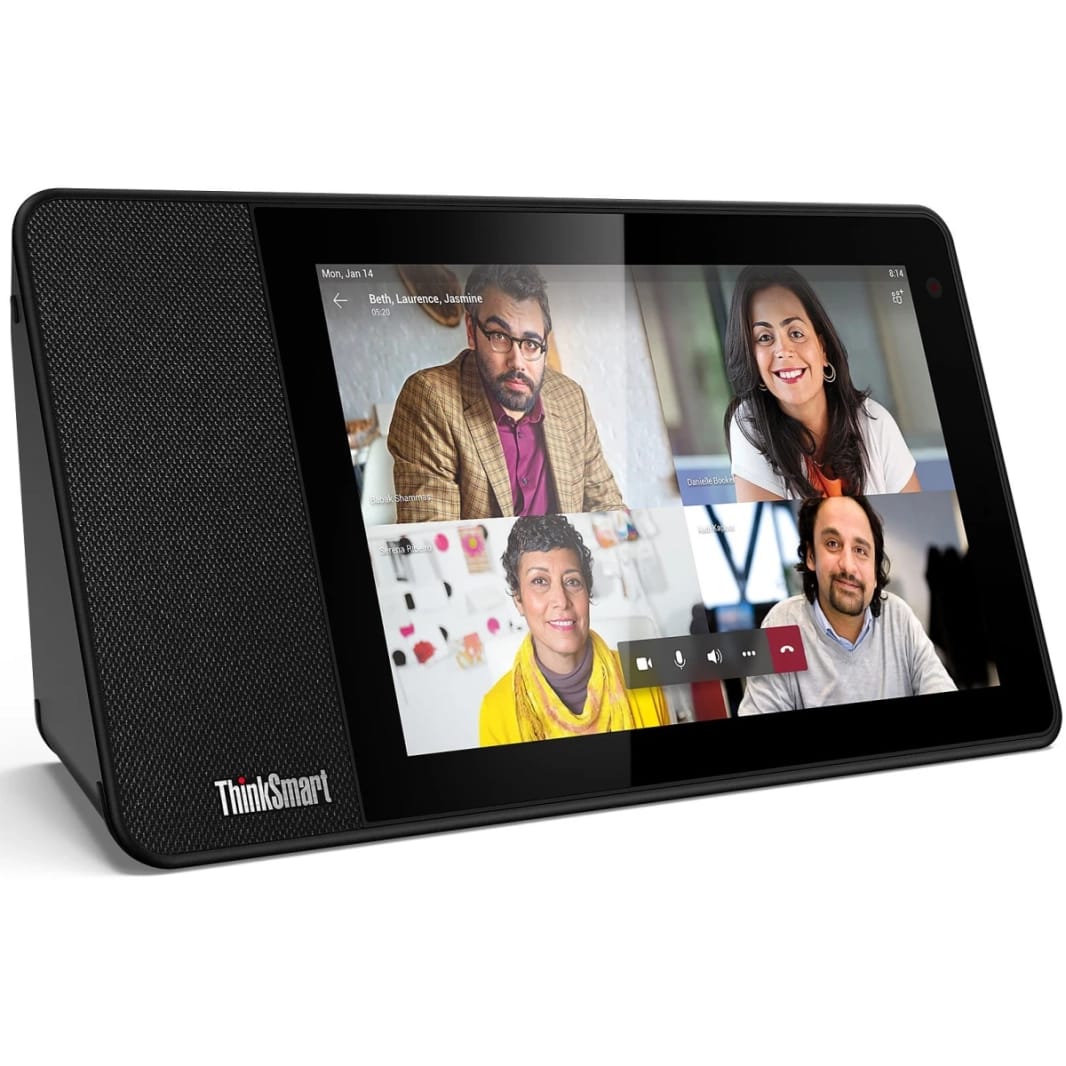 Lenovo يعتقد أن عرض WiFi 8 "HD Smart Touch Screen معدات مؤتمرات الفيديو المتكاملة الصوت والذكية (للتكبير فقط) - أسود