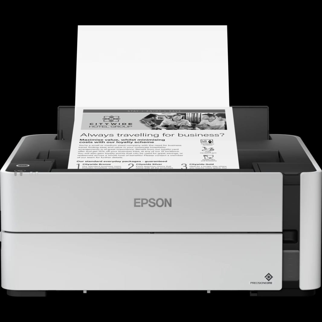 Epson EcoTank M1140 Mono Ink Tank System Printer Duplex USB UP TO 20 ppm with Ink support 11000 Page