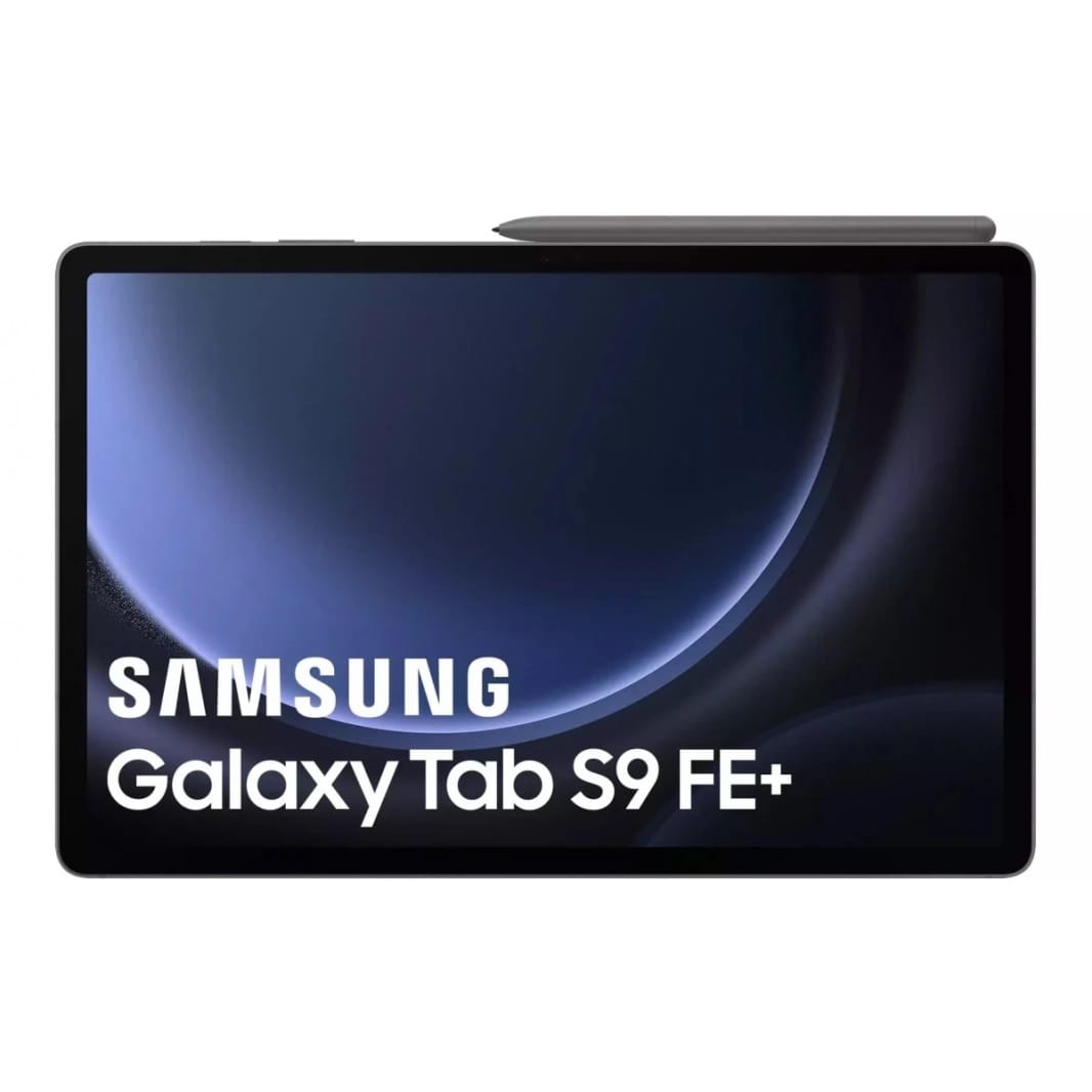 Samsung Galaxy Tab S9 FE+ 12.4" 90Hz Android WIFI 6 Tablet w/ IP68 Rating & 45W Fast Charging (S Pen Included) - Gray