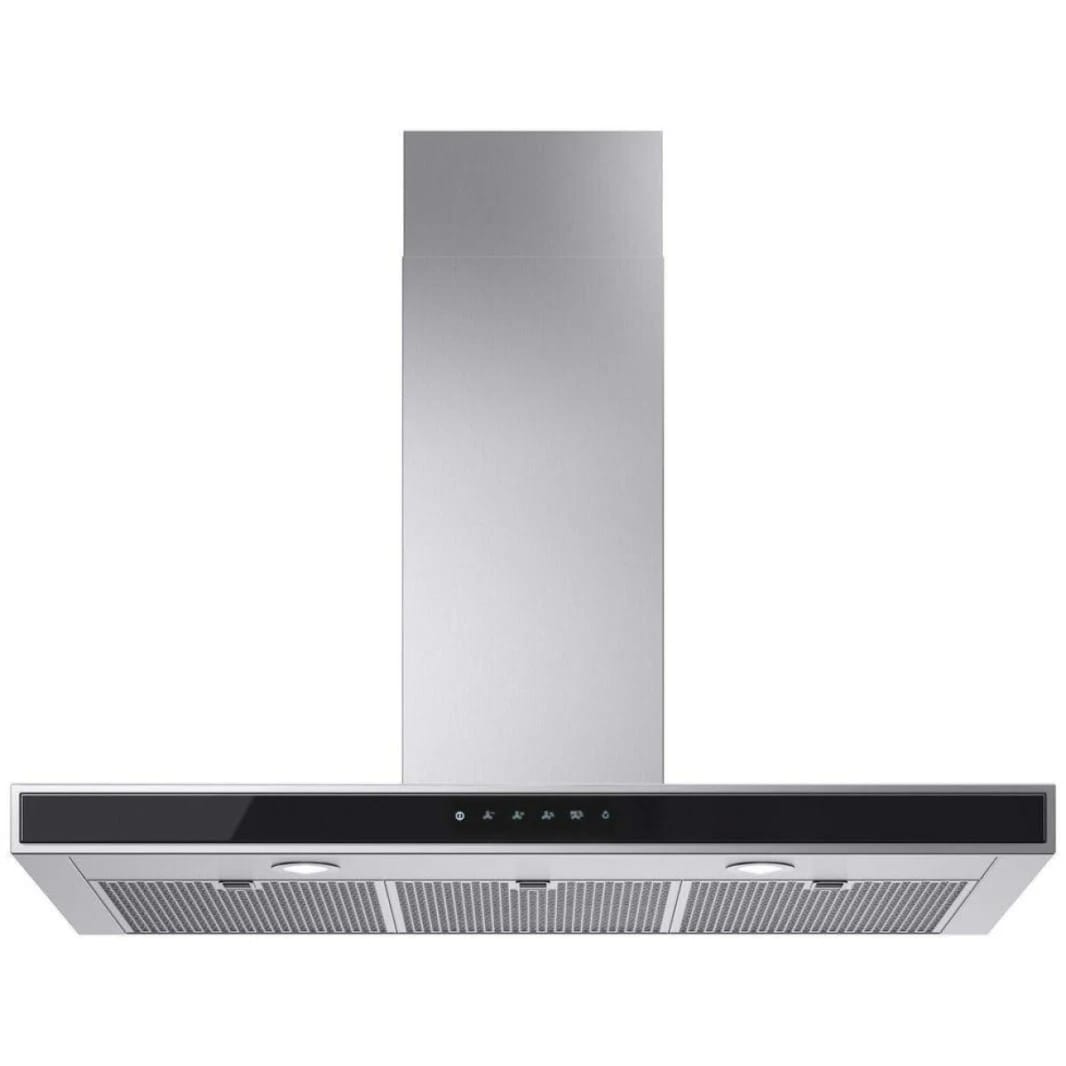 Super Chef Black Rectangular Hood SPWH13-LE75-90X