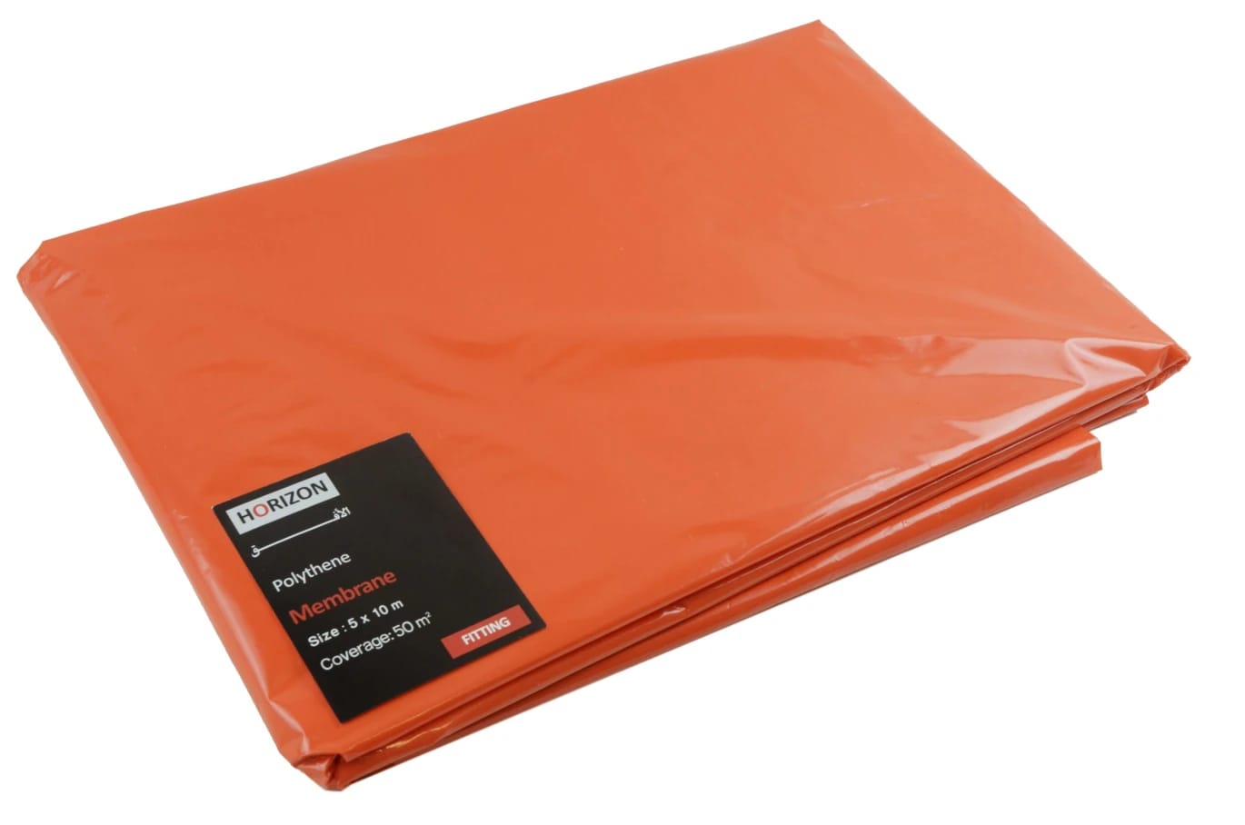 Polythene (Nylon) Cover Orange 5*10 meter