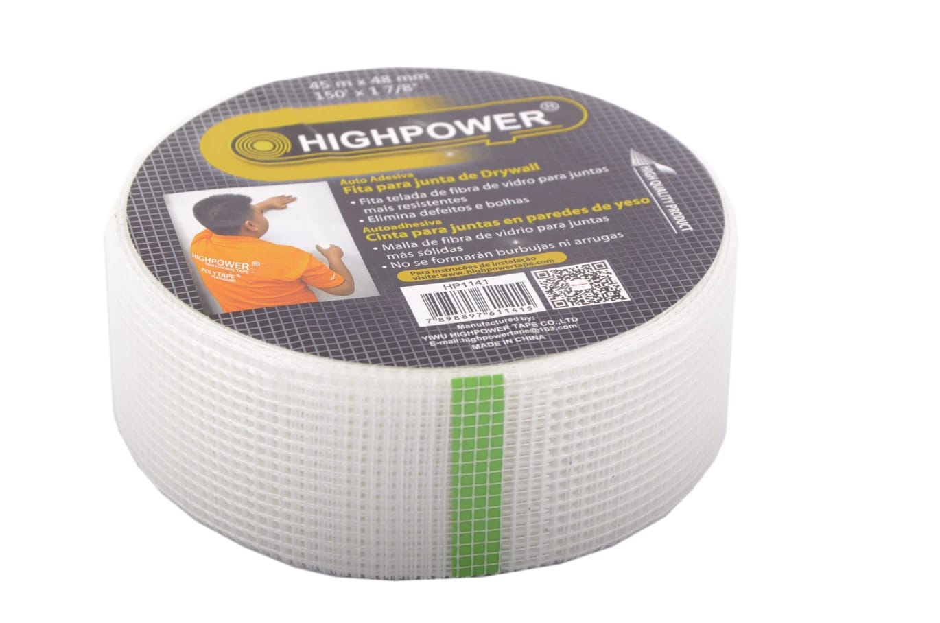 Fiber Glass Mesh Tape 45m*48mm