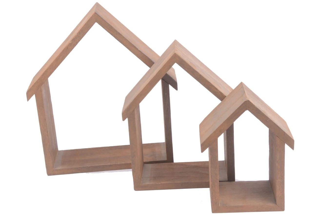 Wooden Shelves Set