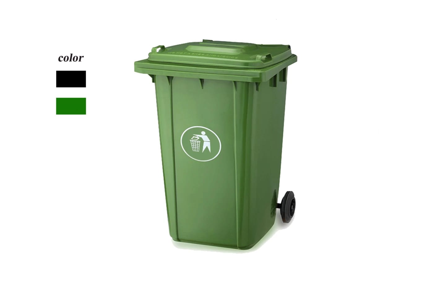 Plastic Garbage Waste Bin 360 Litre