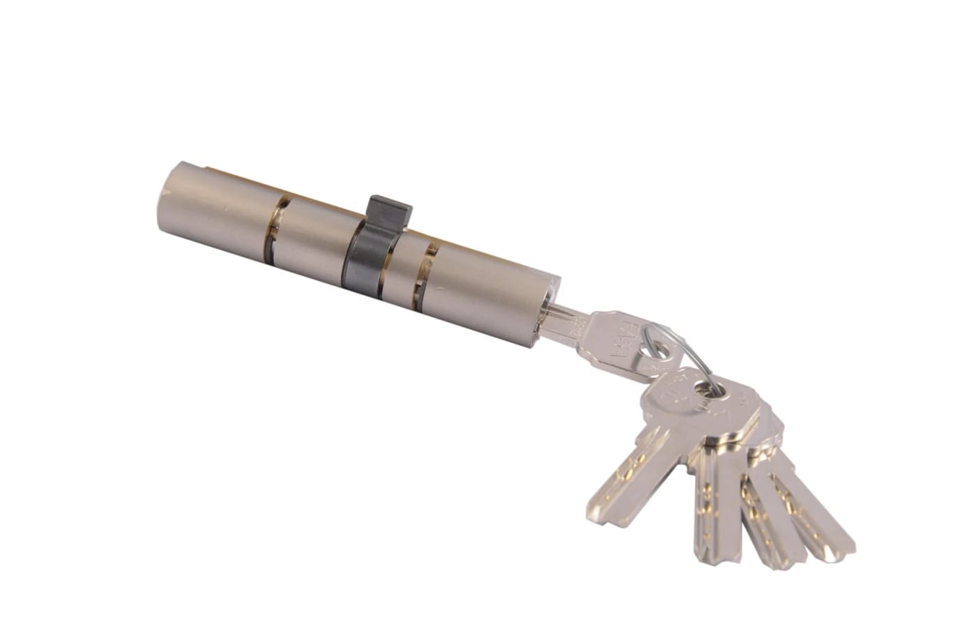 Door Cylinder Silver 9cm/High Security Profile