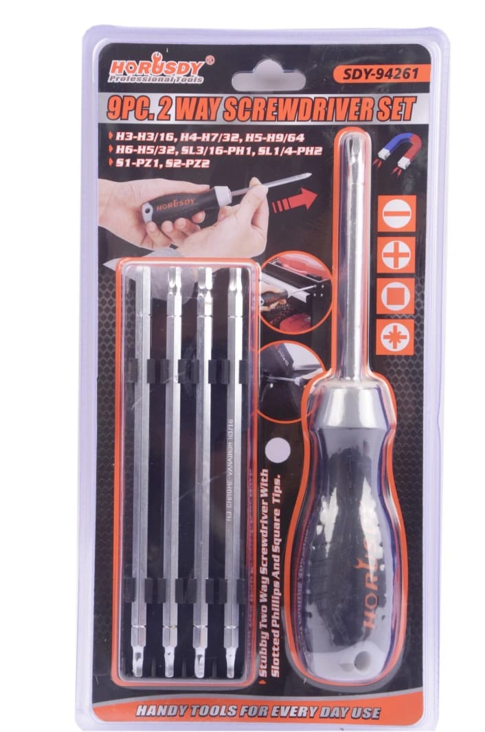 Screwdriver Set 9pc