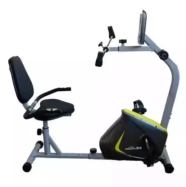 Bicycle seat with hand exerciser
