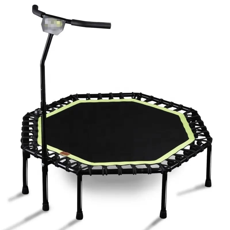 Trampoline with handle