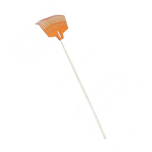 Plastic rakes orange 390