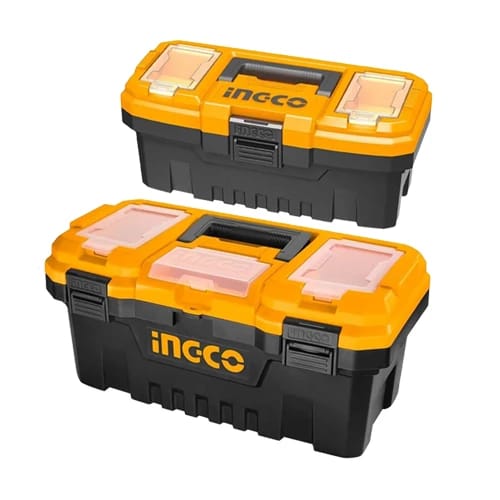 2 Pcs plastic tool boxes set