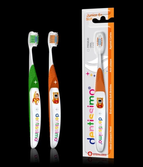 Dentissimo فرشاة أسنان جونيور 6+ سنوات