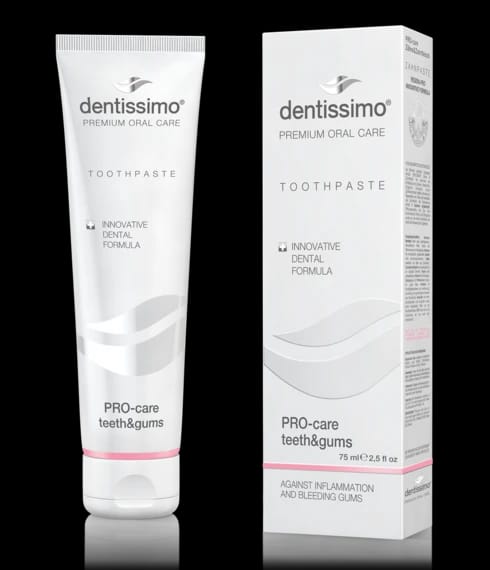 Dentissimo معجون أسنان برو كير للعناية بالأسنان واللثة