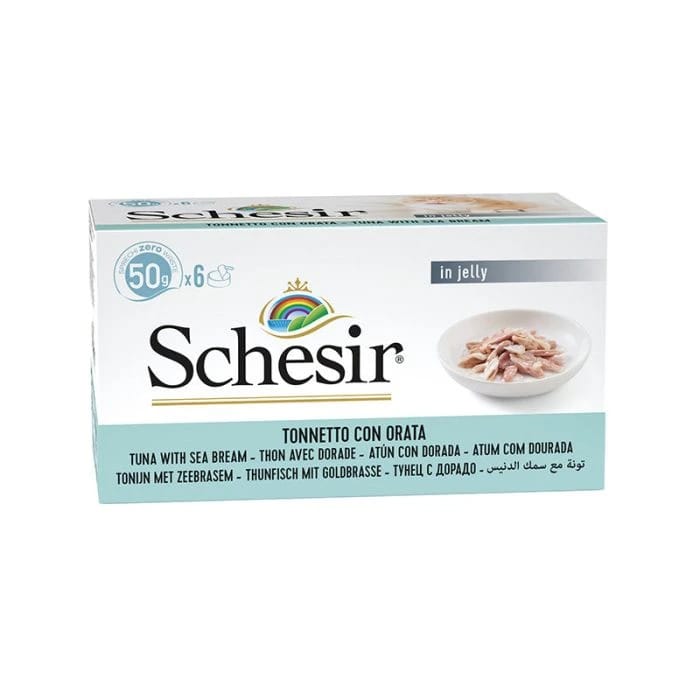 شيزر تونة مع الدنيس في الهلام 6 × 50 جرام في علبة