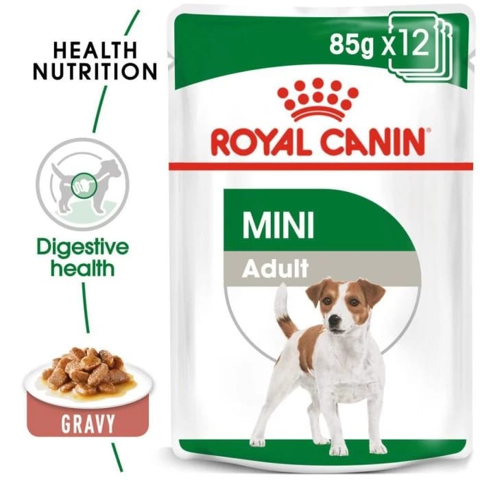 Royal Canin Mini Adult Chunks In Gravy 85 g