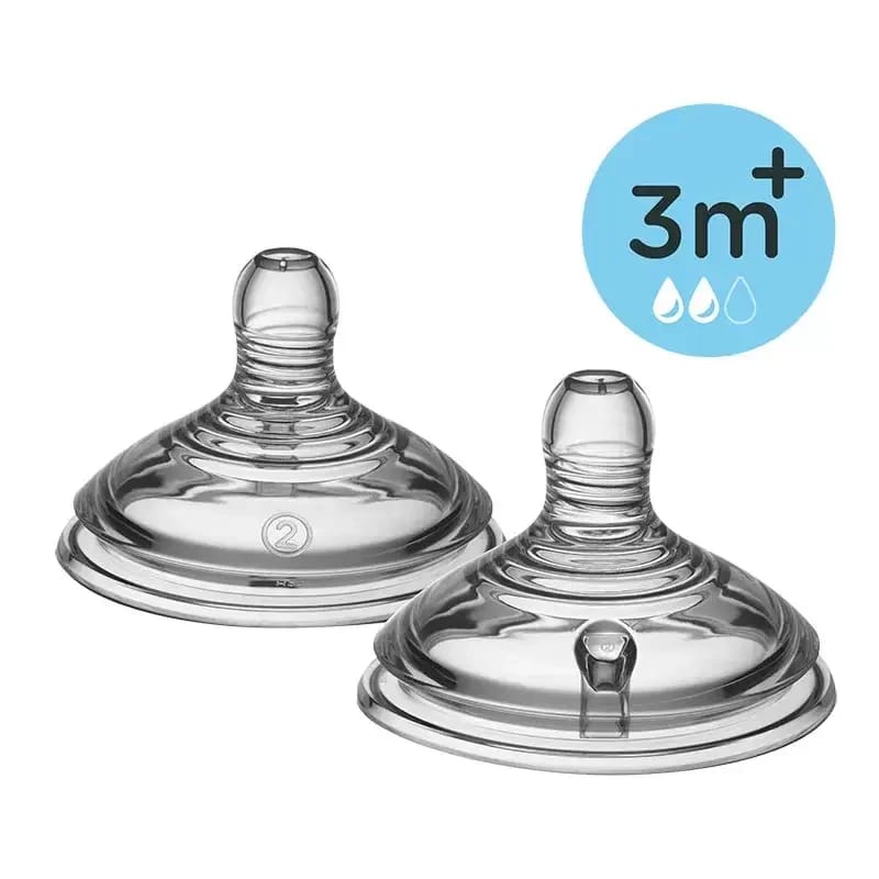 حلمات TOMMEE TIPPEE Closer to Nature*2 – تدفق متوسط