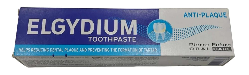 ELGYDIUM toothpaste anti plaque