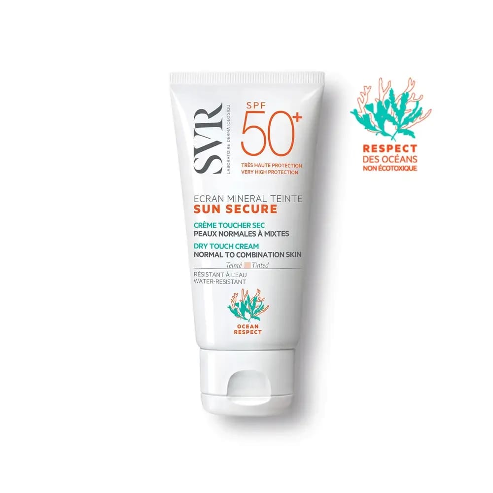 واقي شمس SVR SUN SECURE ECRAN MINERAL TINTED 60G