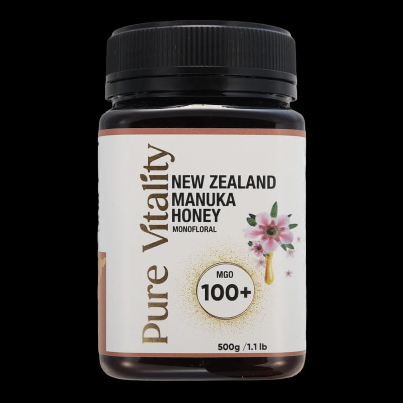 Pure Vitality Manuka Honey MGO100+ 500g