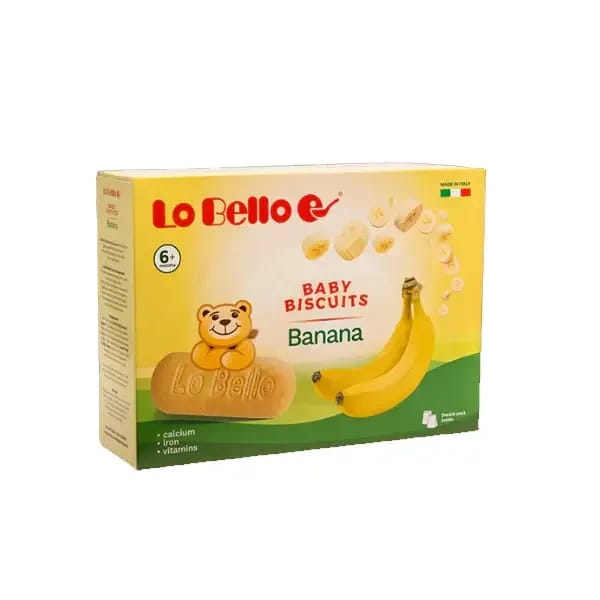بسكويت لو بيلو للأطفال بنكهة الموز