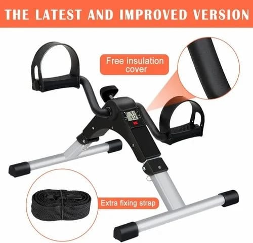 Foldable Arm and Leg Pedal Exerciser Mini Bike
