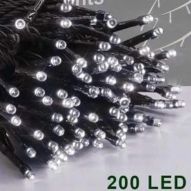 200 مصباح LED نيون أبيض