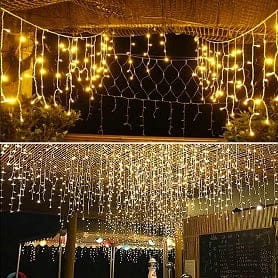 مصباح ثلجي 100 LED