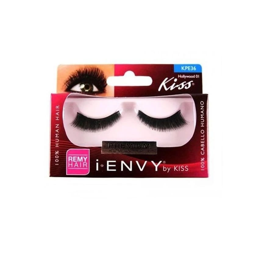 KISS i-ENVY Premium Hollywood 01 Lashes (KPE36)