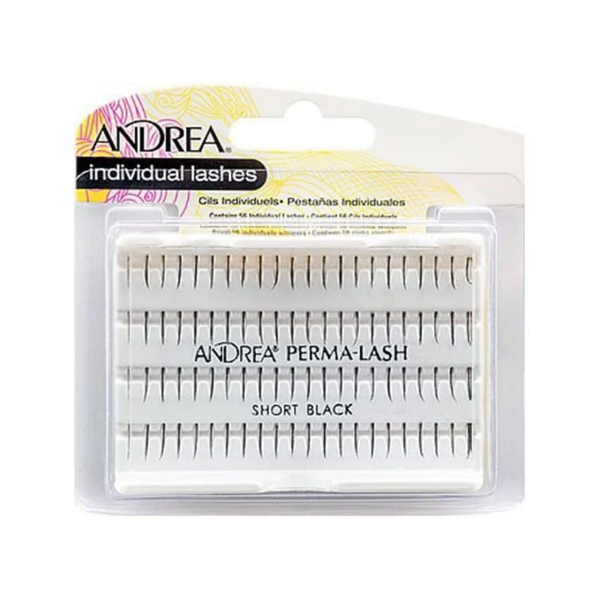 Andrea Lashes Short Individual Natural