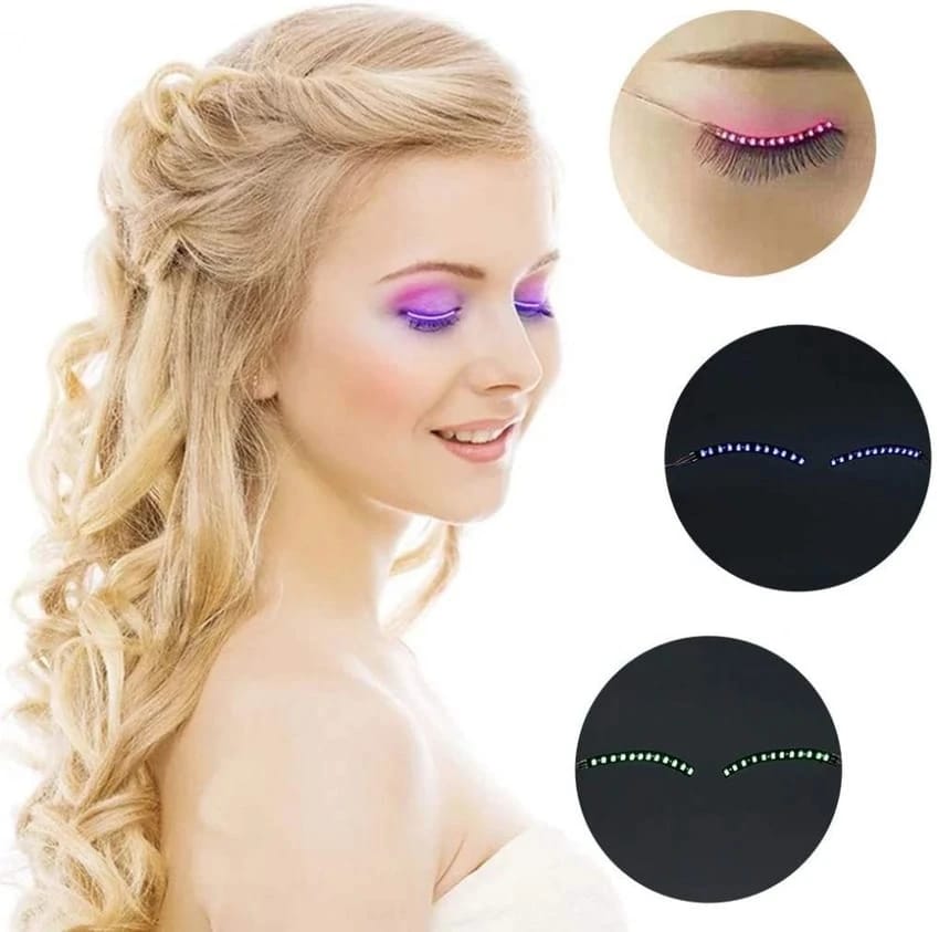 LED Light Up False Eyelashes