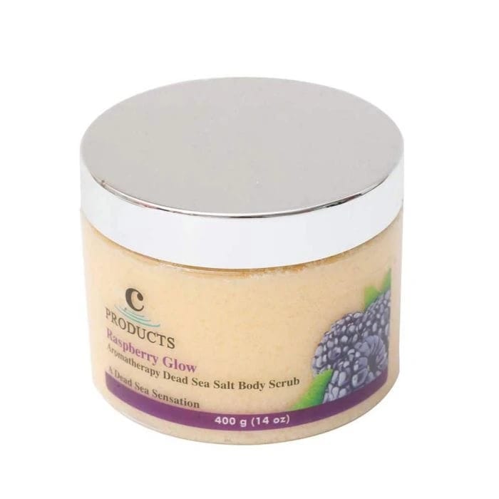 C Products Raspberry Glow Scrub 400g