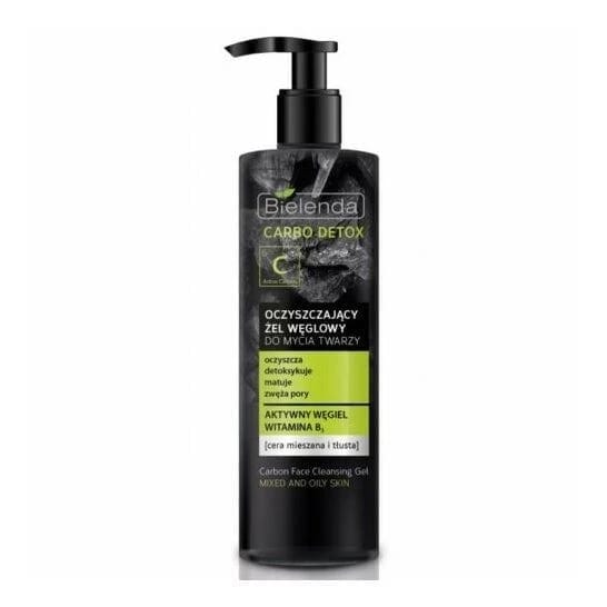 Bielenda Carbo Detox Face Cleansing Gel For Mixed And Oily Skin 195g