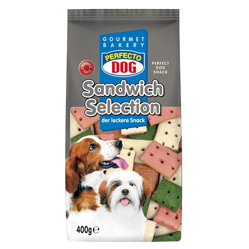 Perfecto Dog Premium Sandwich Selection (400g)