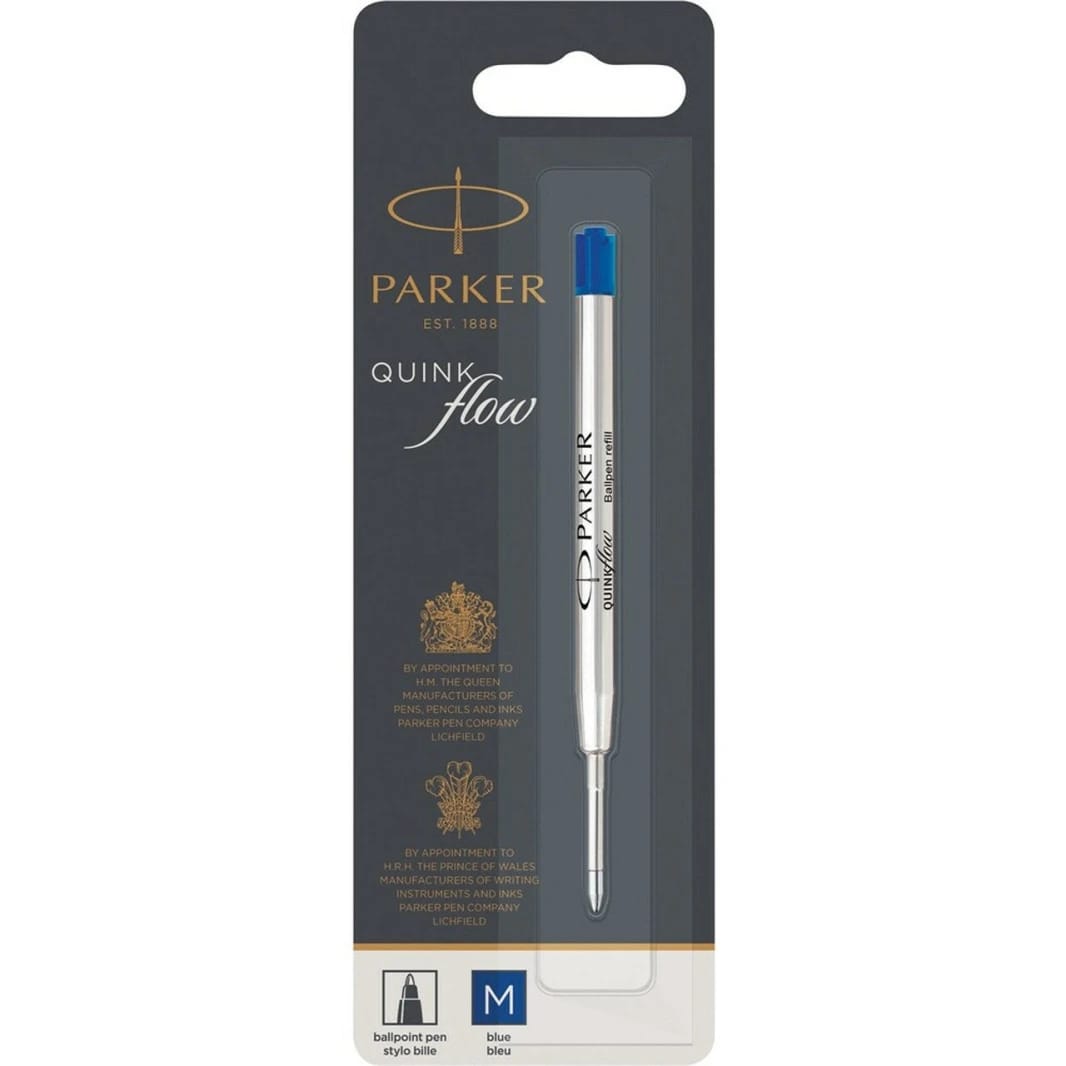 Parker Quink Flow Ballpoint Pen Refill - Medium Tip