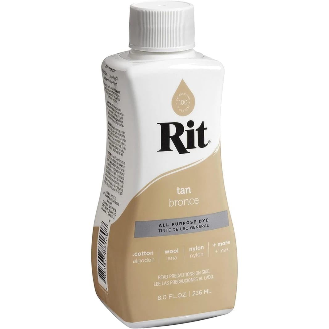 Rit Liquid All-Purpose Liquid Fabric Dye Cotton, Wool, Nylon & More - 236ml