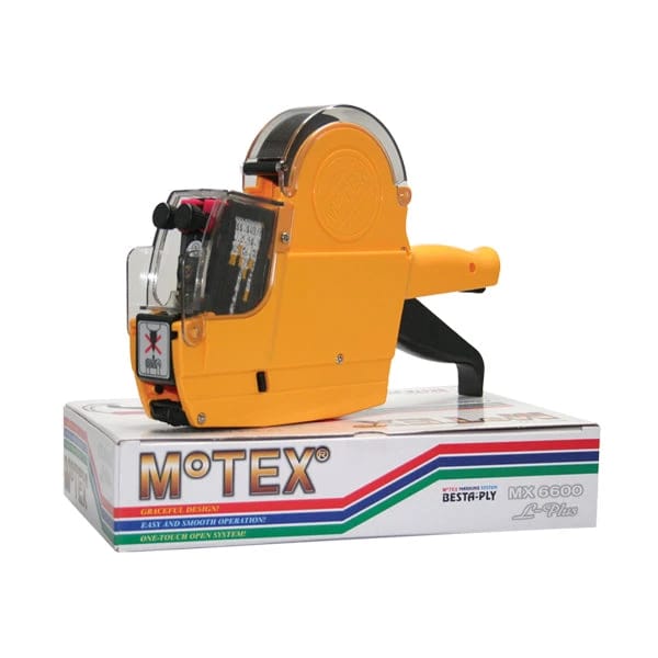 جهاز ملصقات الأسعار مزدوج الخط من طراز Motex MX6600 L-Plus