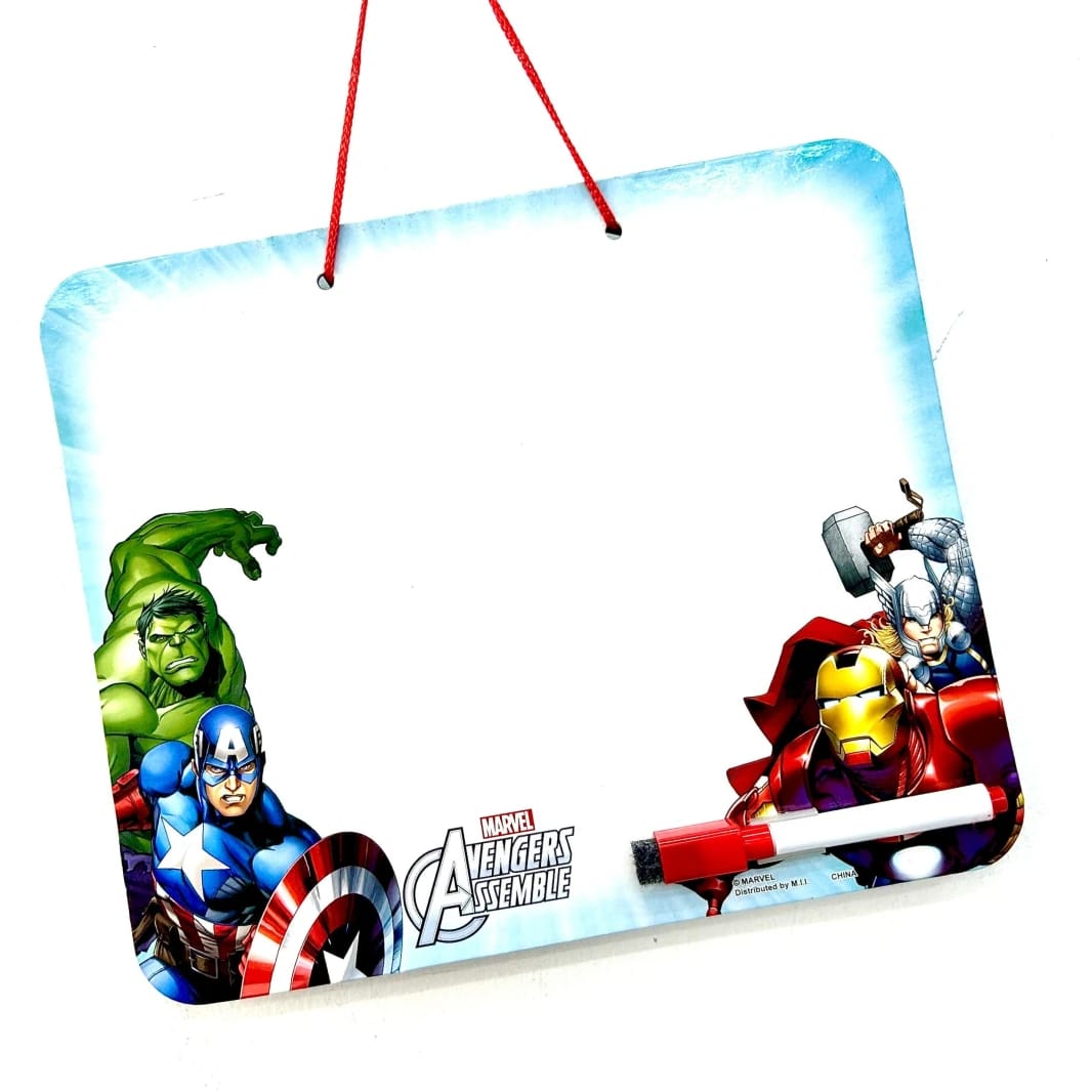 Marvel Avengers Double Sided Dry-Erase Whiteboard - A4
