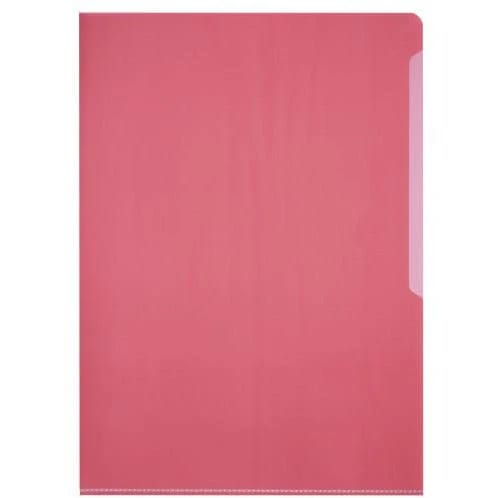 Durable A4 Transparent Colour Business  L-Shape File
