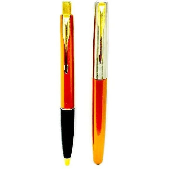 مجموعة أقلام حبر جاف ونافذة Parker Frontier GT Dawn Orange