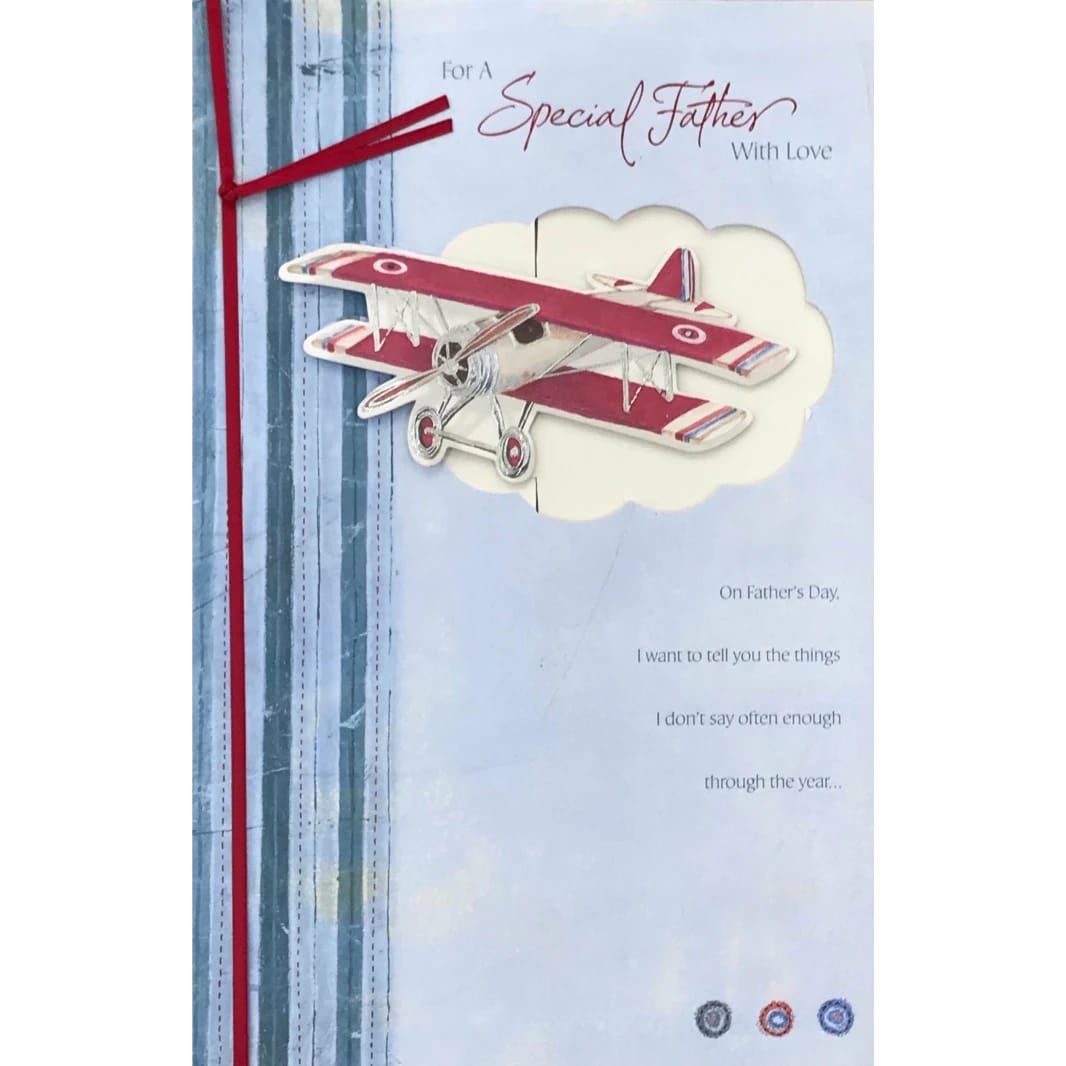 UK Greetings Father's Day Greeting Card 18x27 cm with Envelope