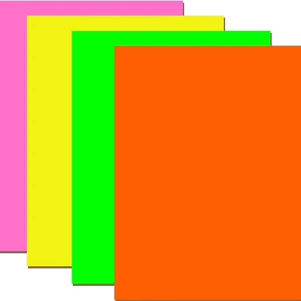 Mead Neon Poster Board 220g - 50x70 cm