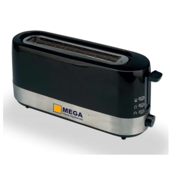 Mega Toaster 850W,Single Slice,Black