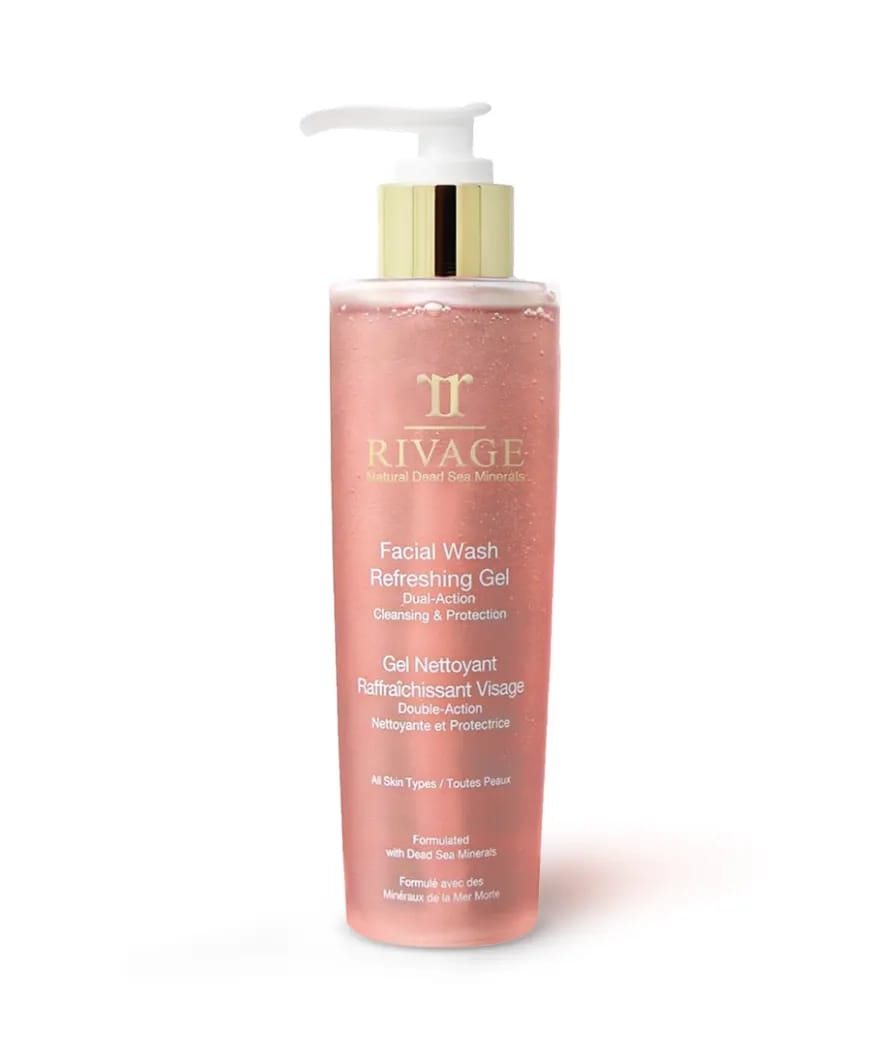 Rivage Facial Wash Refreshing Gel 180 ml bottle
