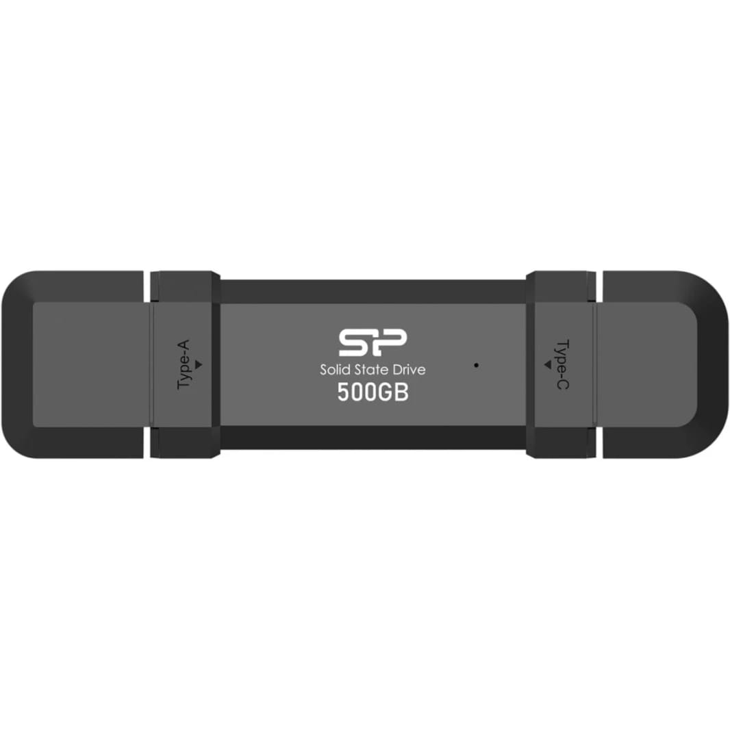Silicon Power DS72 500 GB Portable SSD USB 3.2 Gen2 Type-C