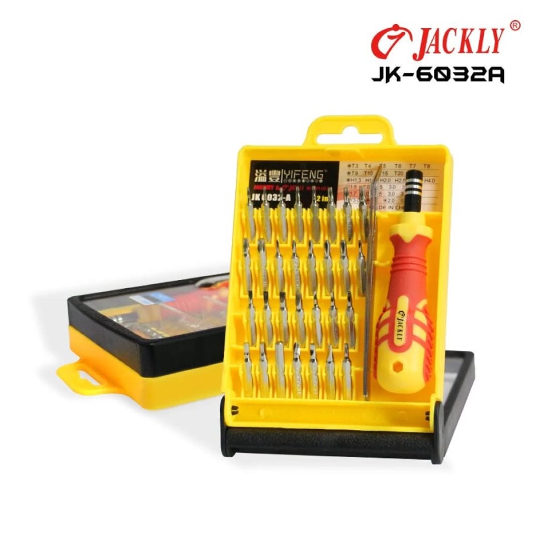 JAKEMY  JK-6032-A  Screwdriver 32 in 1 Professional Hardware Tools