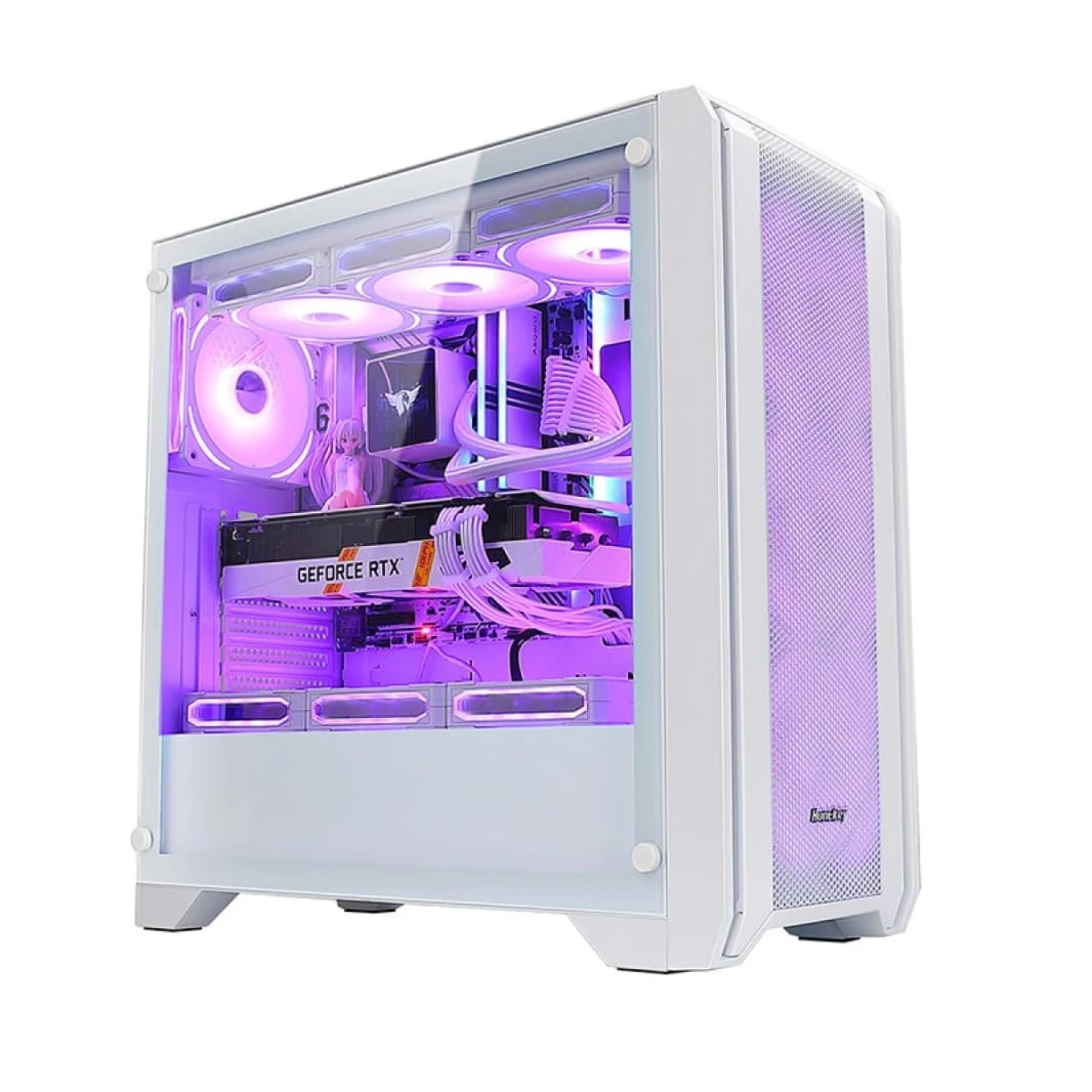 Huntkey GX750A Gaming Case  -White