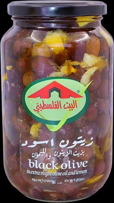 زيتون اسود بزيت الزيتون