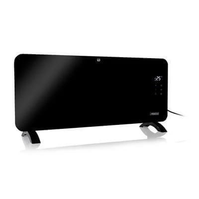 Princess Smart 2000W Glass Electric Heater - Black