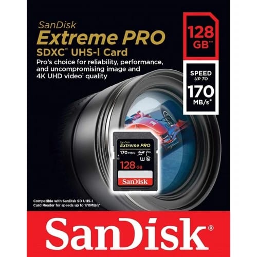 SanDisk Extreme PRO 128GB 170MB/s